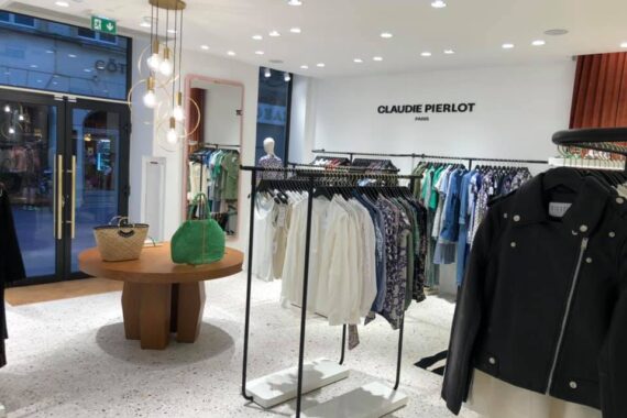 Rénovation complète de la boutique Claudie Pierlot à Metz